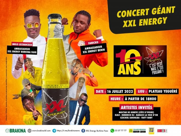 10e anniversaire XXL ENERGY